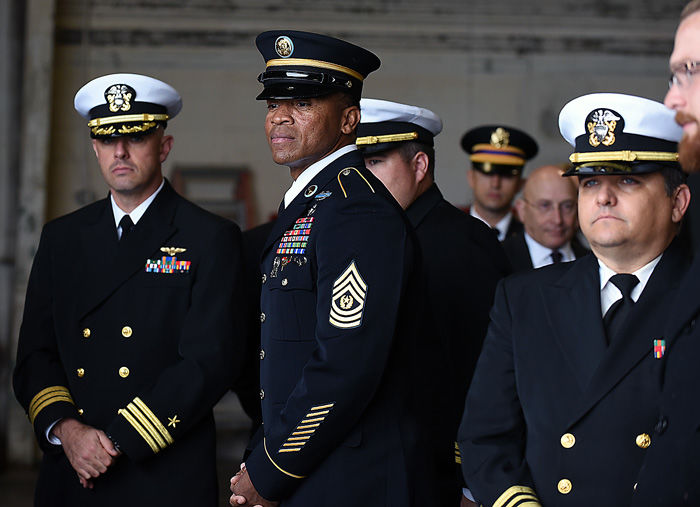 Homecoming Navy Ensign Joshua Kaleb Watson